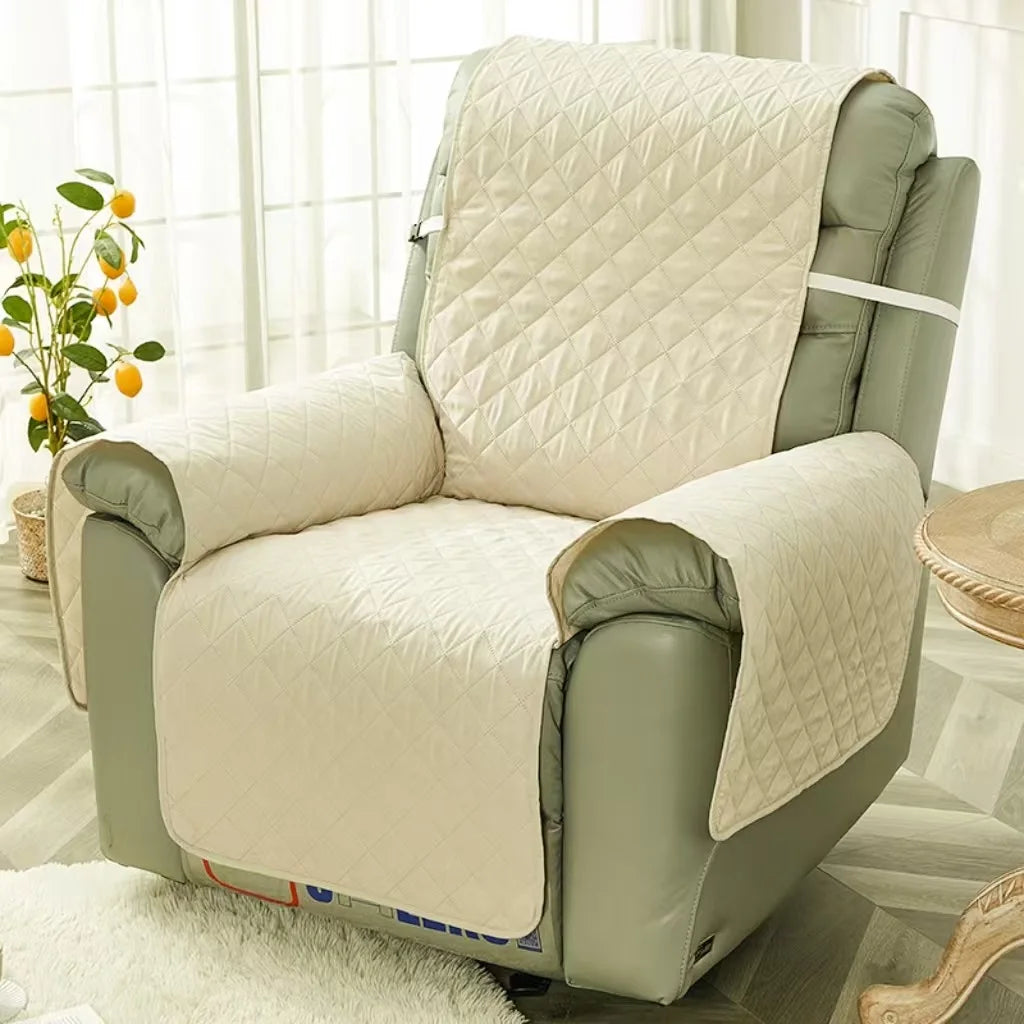 Glamorous Fati™ SnugShield Recliner Cover – Waterproof & Secure!
