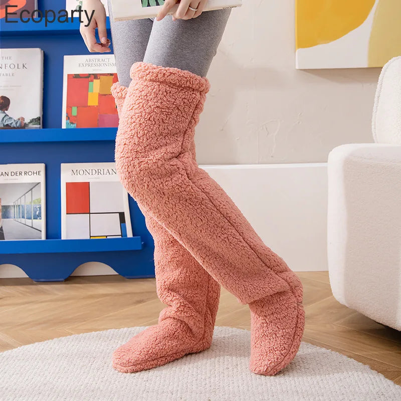 Glamorous Fati™ – Over-Knee Fuzzy Warmth You’ll Love 🧦❄️