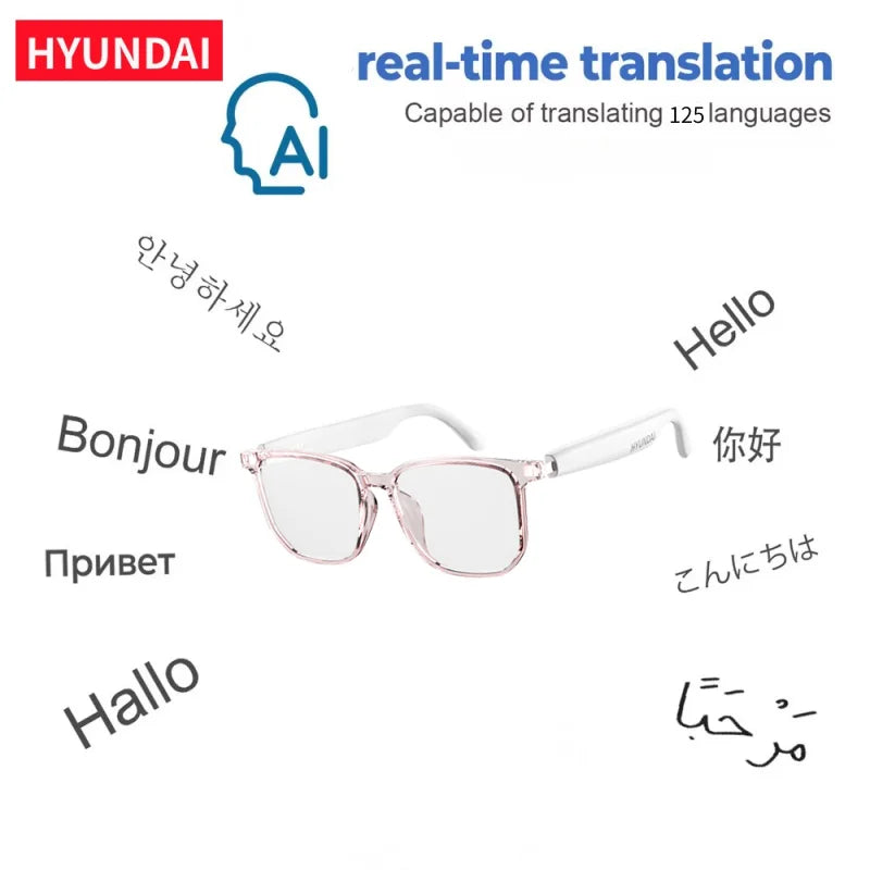Glamorous Fati™ Hands-Free Translator Glasses – Wireless & Bluetooth-Enabled!