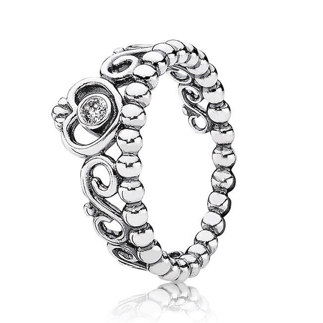 Pandora Princess Tiara Crown Ring – Elegant Gift Jewelry Set