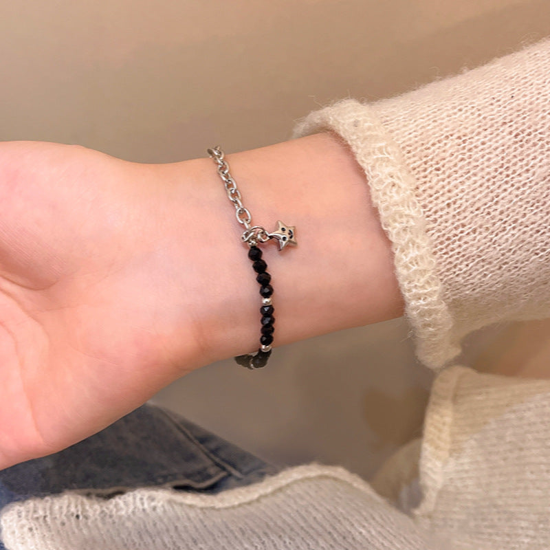 Versatile Beaded Women's Pearl Bracelet Ornament