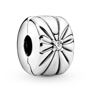 Pandora Sparkling Sunburst Clip Charm – Elegant Gift Jewelry Set