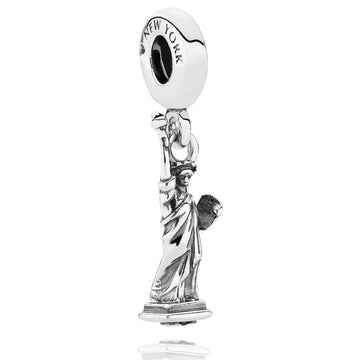 Pandora Statue of Liberty Dangle Charm – Elegant Gift Jewelry Set