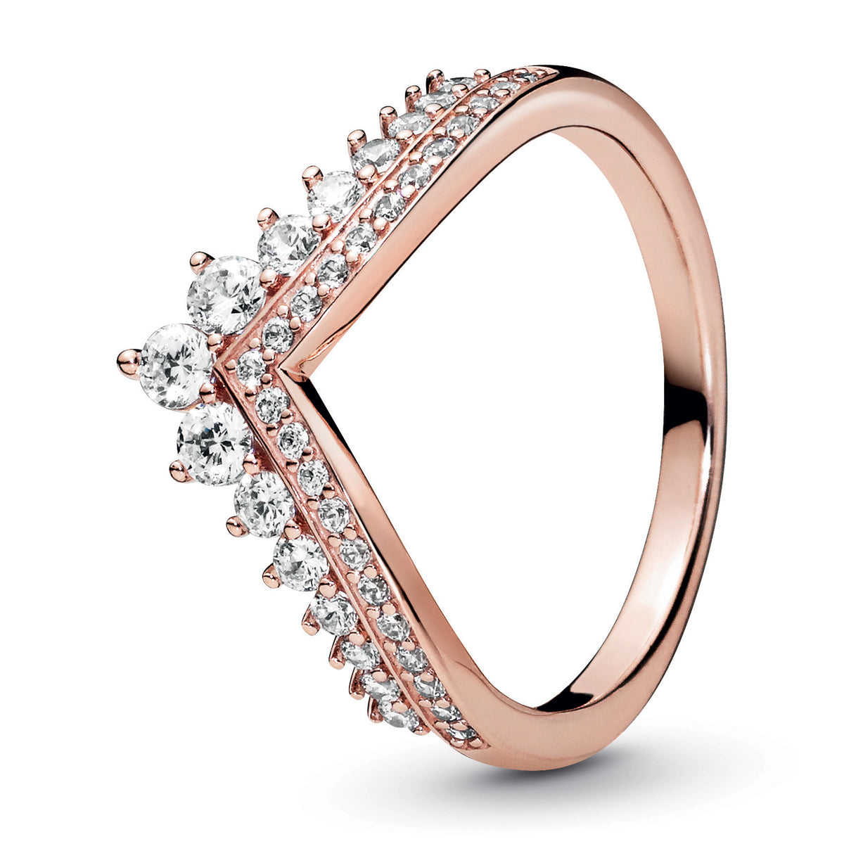 Pandora Princess Wishbone Ring – Elegant Gift Jewelry Set