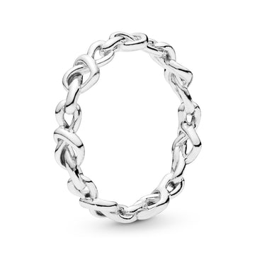 Pandora Knotted Hearts Band Ring – Elegant Gift Jewelry Set