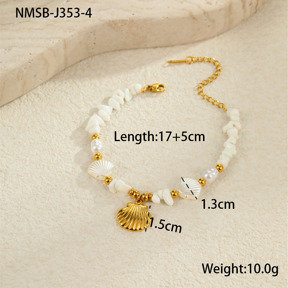 European And American Beach Ocean Style Shell Necklace Bracelet
