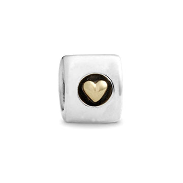 Pandora Heart of Gold Charm – Elegant Gift Jewelry Set
