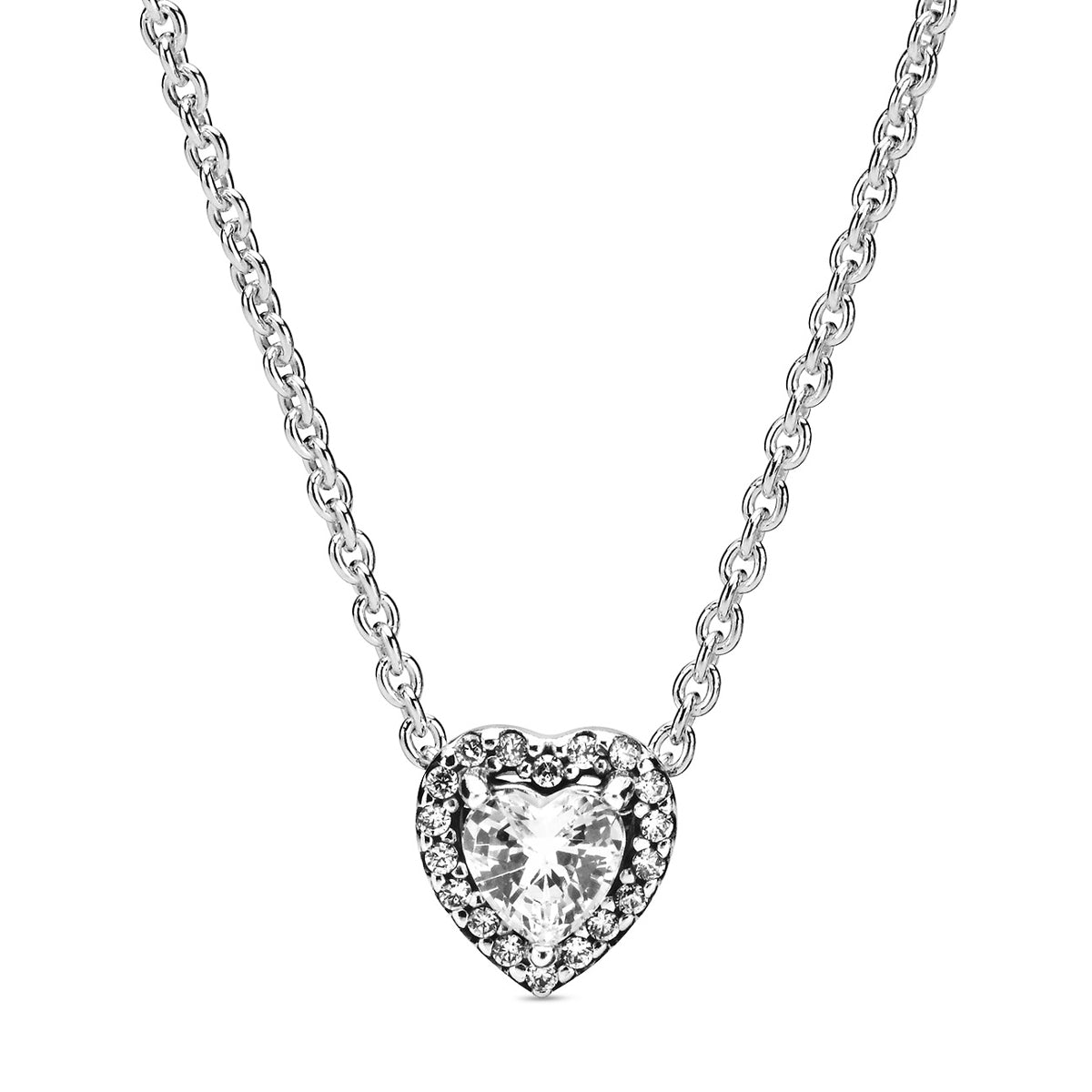 Pandora Elevated Heart Necklace – Elegant Gift Jewelry Set