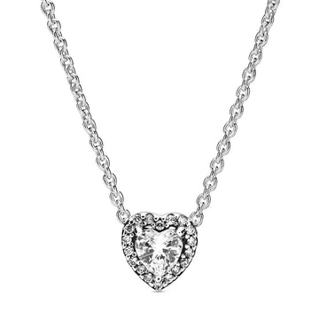 Pandora Elevated Heart Necklace – Elegant Gift Jewelry Set