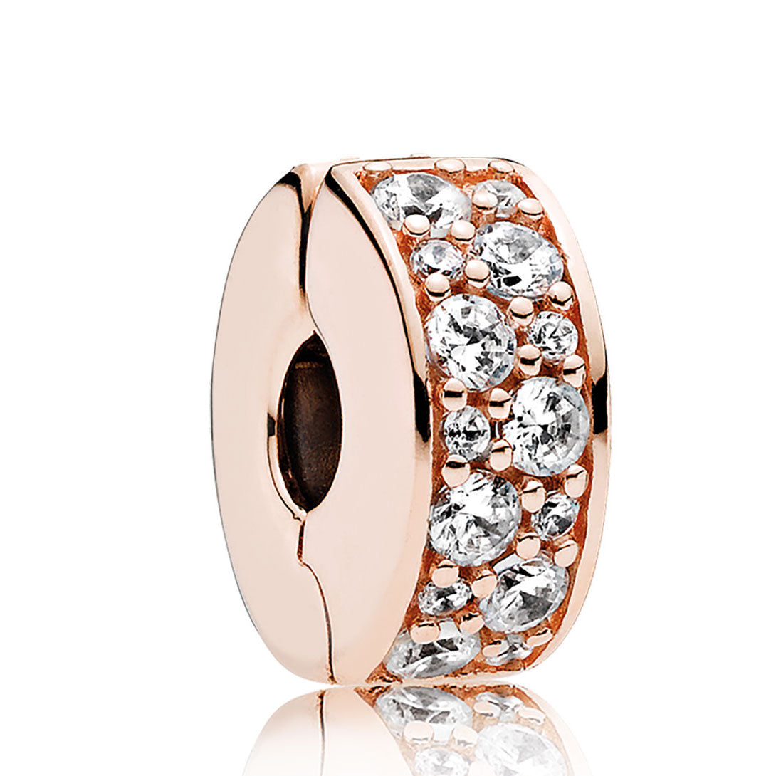 Pandora Shining Elegance Clear CZ Clip – Elegant Gift Jewelry Set