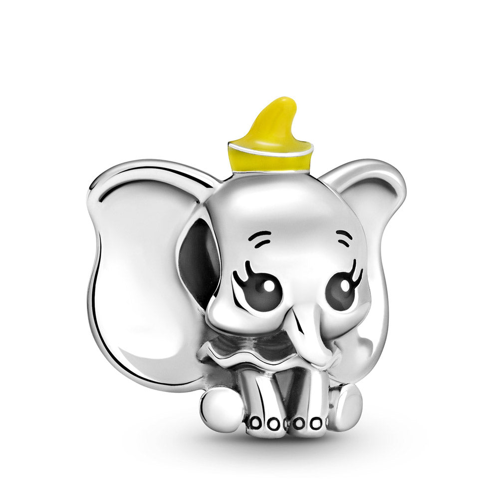 Pandora Disney Dumbo Yellow Enamel Charm – Elegant Gift Jewelry Set